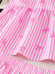 Ty Pink Trendy Baby Girl Top & Shorts Combo