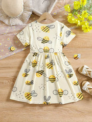 🌸 Honey Design Baby Girl Designer Dress – Elegant Look for Special Occasions & Party Wear