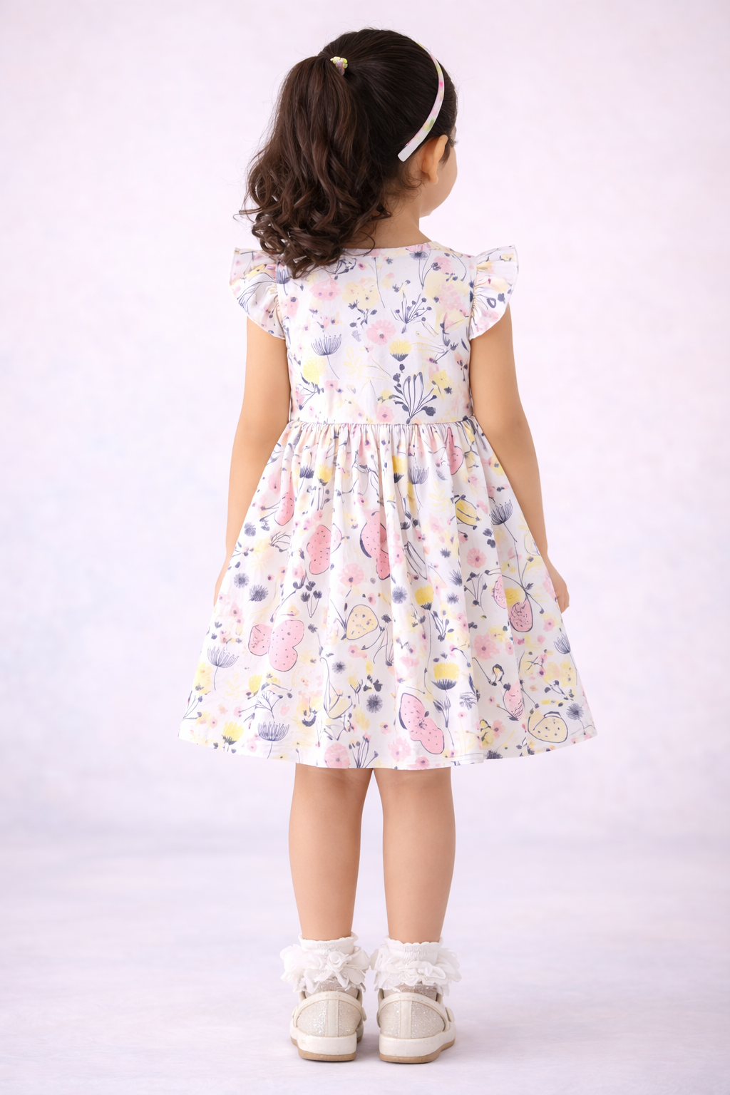 Baby Girl Soft Fabric Printed Dress