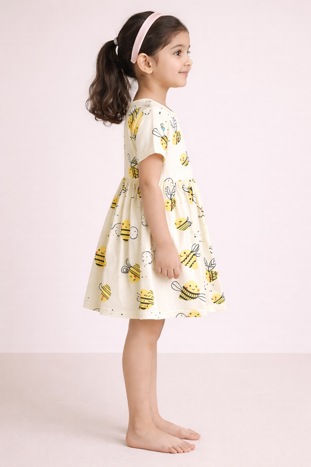 Baby Girl Soft Fabric Printed Dress