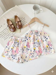 🌸Multi Butterfly Angel Causal Wear Set for Cute Girls